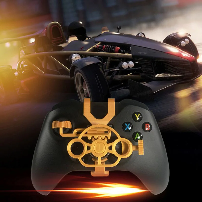 Gaming Racing Wheel Mini Steering Game Controller For  One X S Elite 3D Printed Accessories