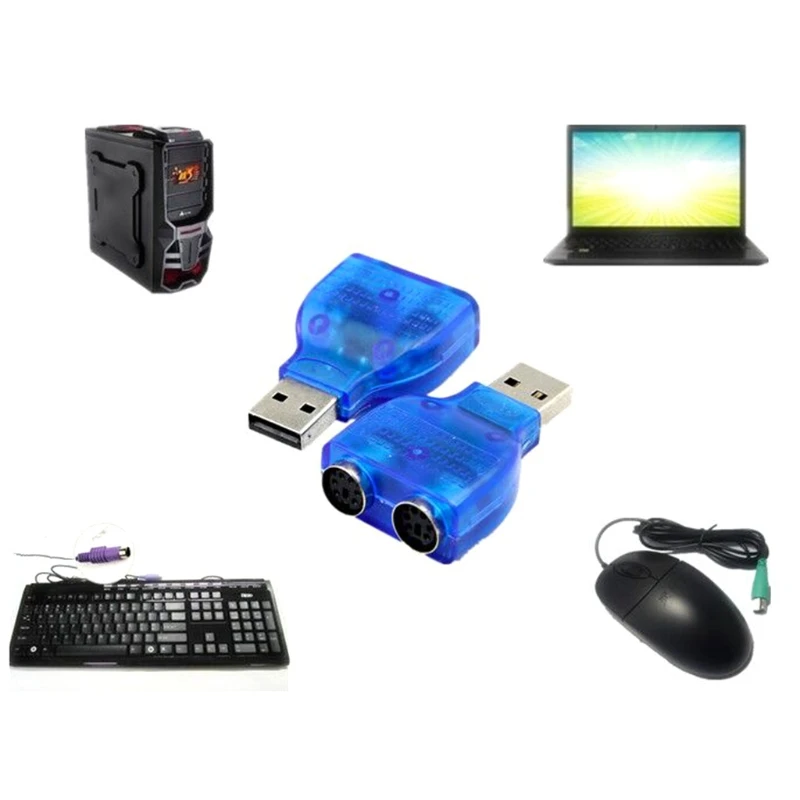 Adattatore convertitore USB maschio per femmina per cavo mouse tastiera mouse PC