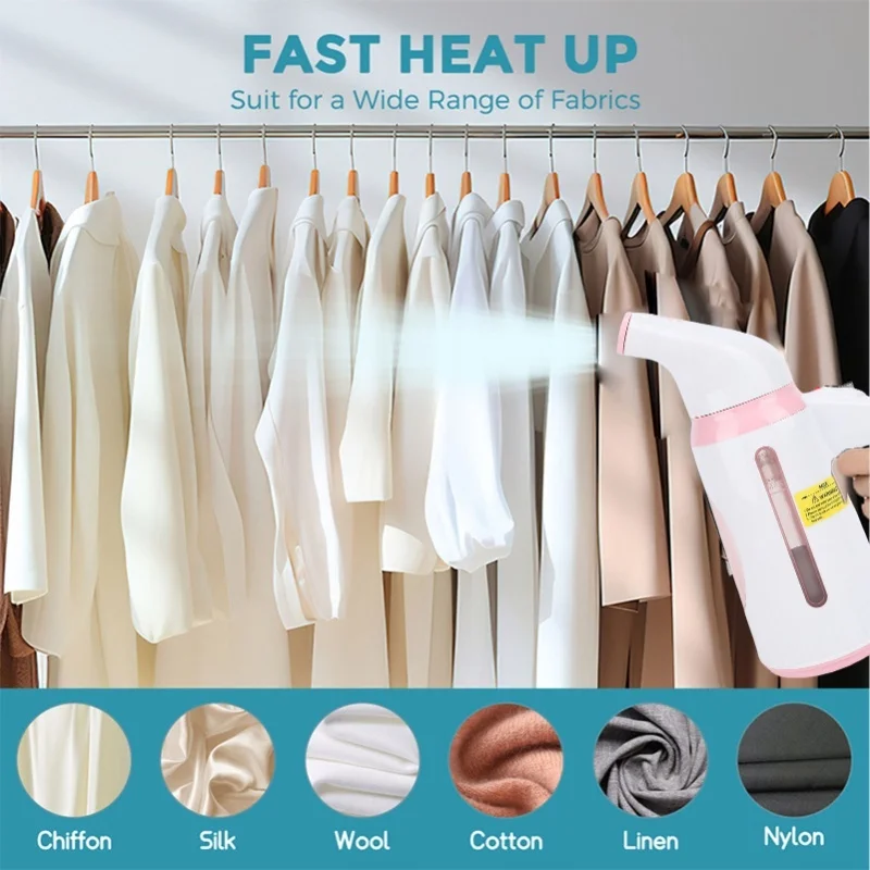 Handheld Steam Iron 200ml Large Capacity 700W Portable Handheld Strong Penetrating Steam Iron For Travel 110V/220V