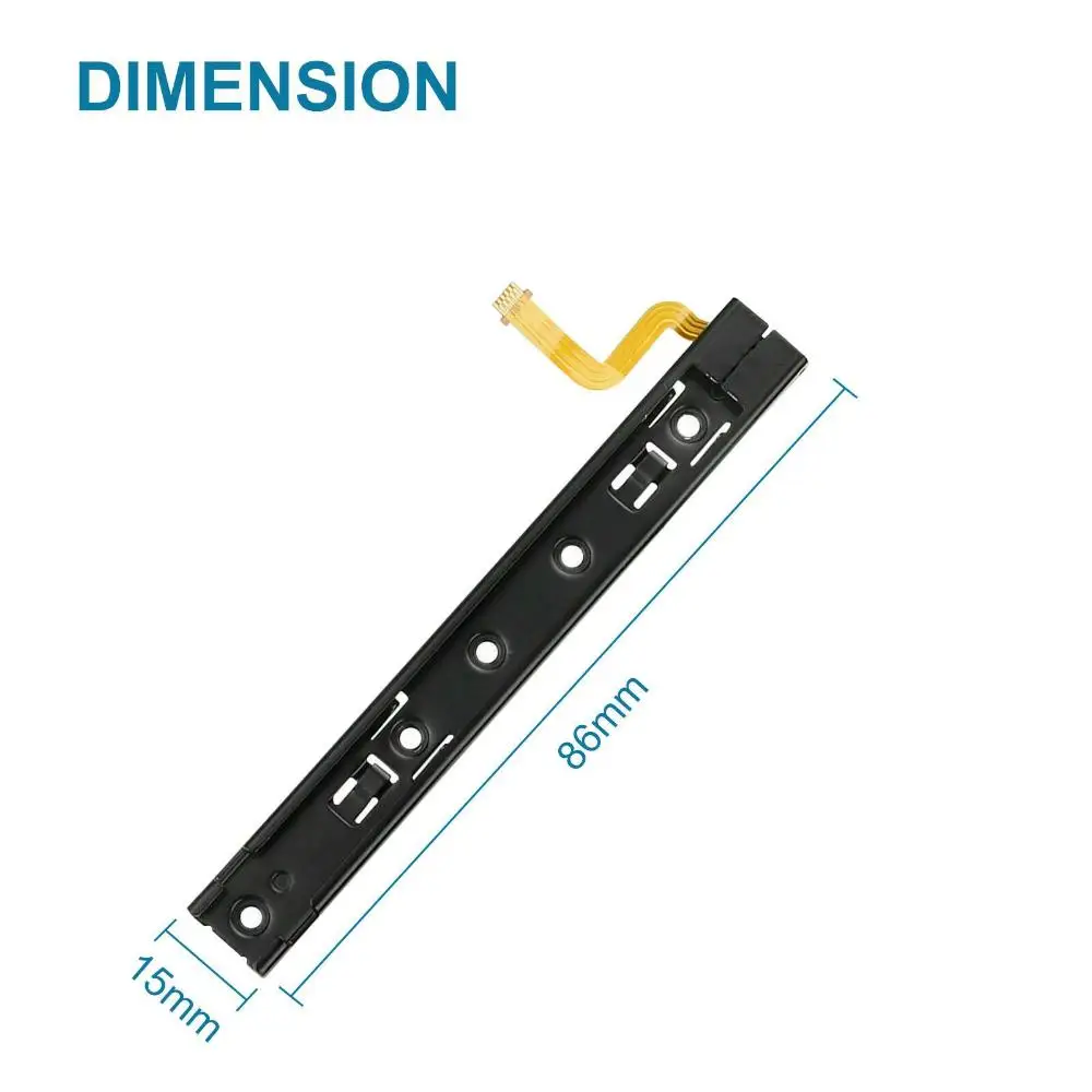 Left+Right Replacement Rail Slider Set Flex Cable for Nintendo Switch Joy-Con