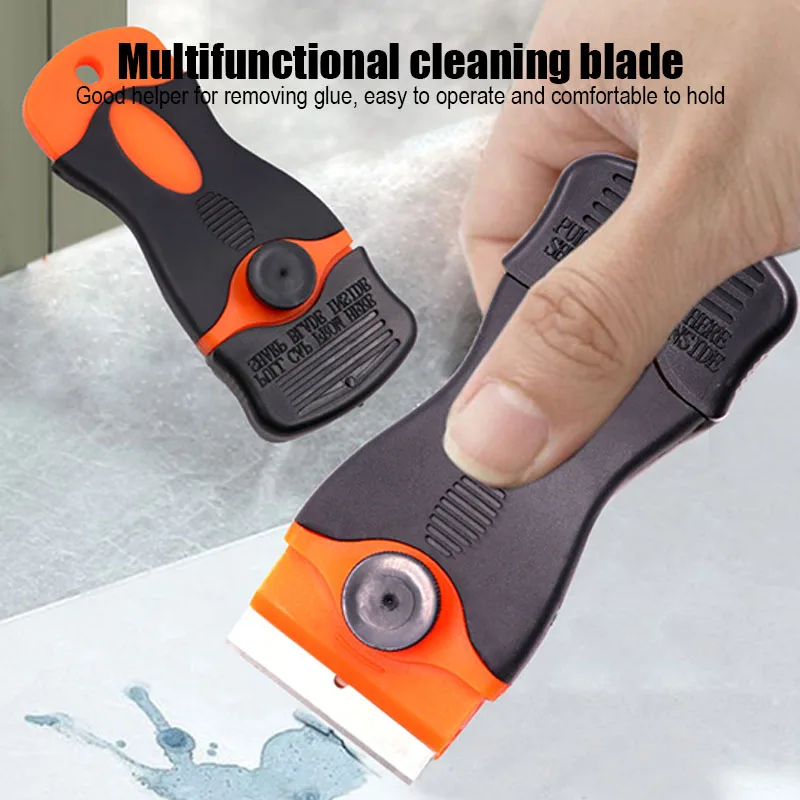 Car glue removal scraper multi-functional film tool spatula glue knife glass cleaning knife car glass stain cleaning