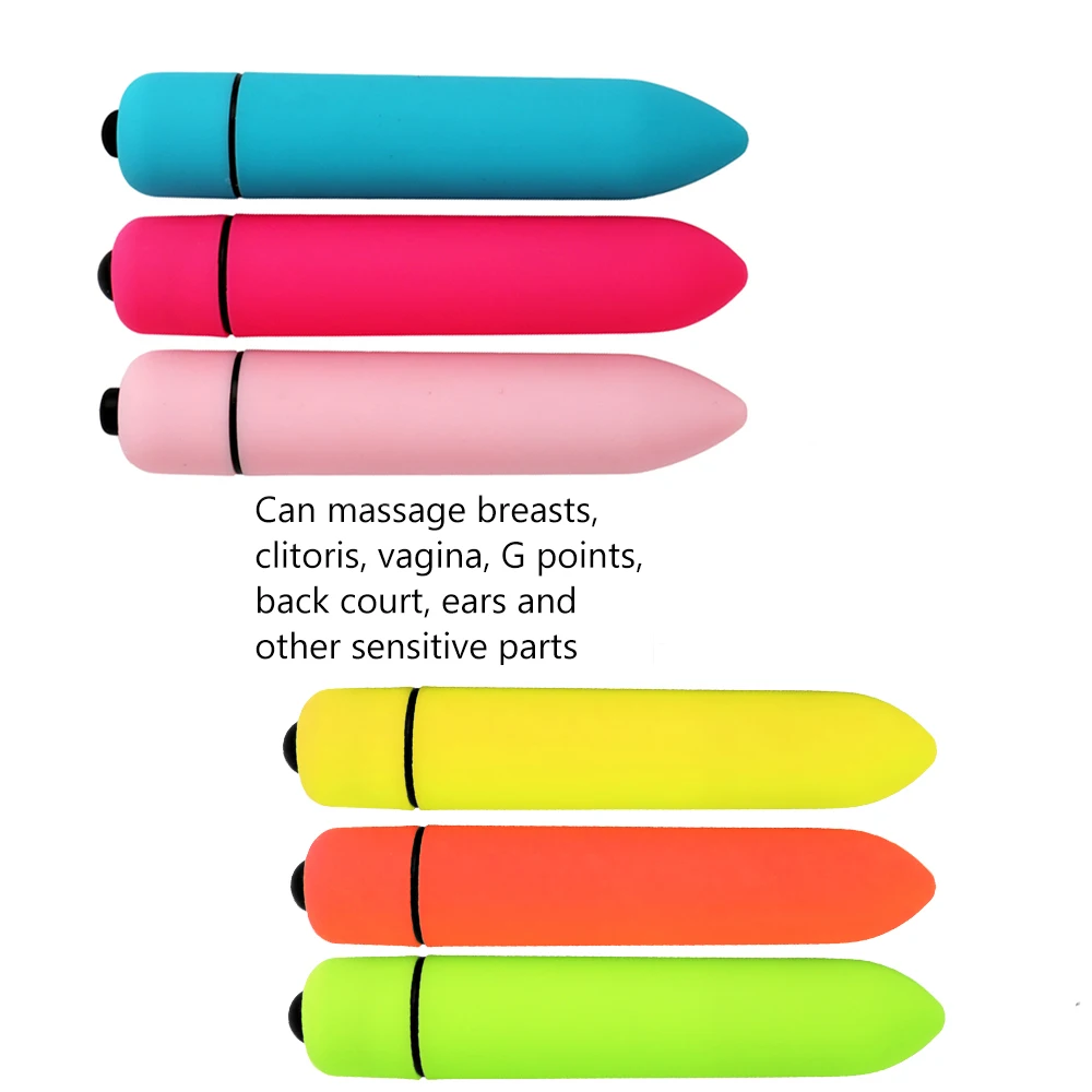 10 Speed Mini Bullet Vibrator Women G Spot Vibrating Massager Clitoris Nipple Stimulate Masturbator Vibration Dildo Erotic Goods