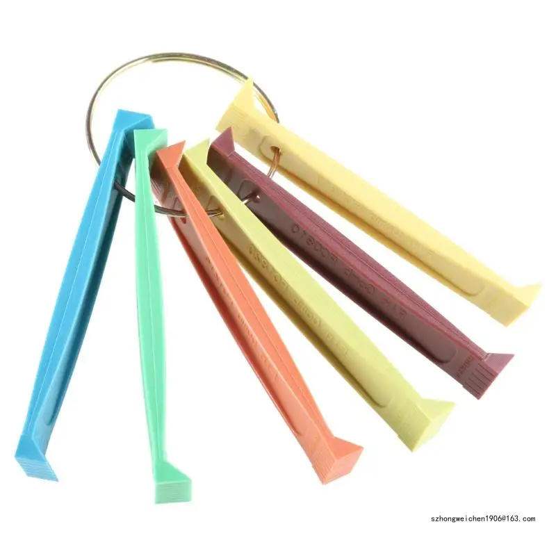 28GF Air Conditioner Fin Comb Cleaner Set HVAC Coil Cleaning Brush Different Fin Combs Condenser Fin Straightener Tool