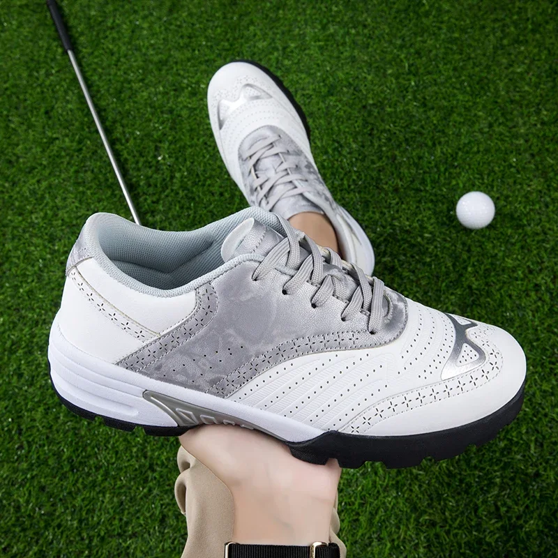 

Outdoors Golf Turf Comfortable Walking Shoes Golf Sneakers Men Waterproof Golfer Sport Shoes Women's Golf Non Slip Golfing Shoes