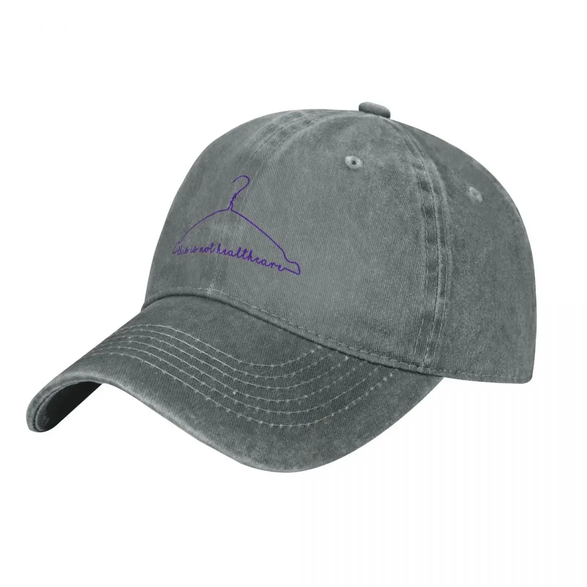 This is NOT healthcare Hanger (purple) Cap Cowboy Hat baseball cap thermal visor hat for man Women's