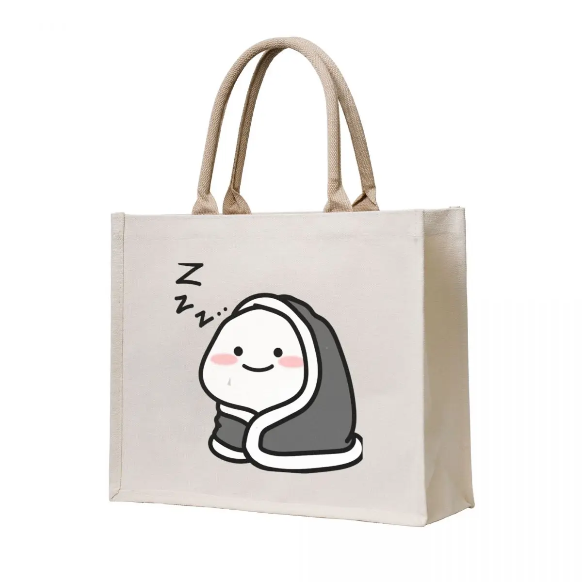 

Sleepy Quby Tote Bag hand bag custom canvas bag Shopper Handbags women