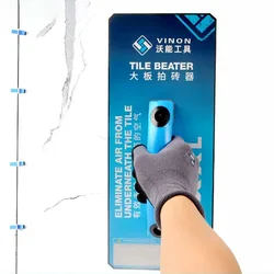 Hand Rubber Tile Beater Block for Large Format Tiles to Remove the Bubble Underneath the Slabs and Tiles