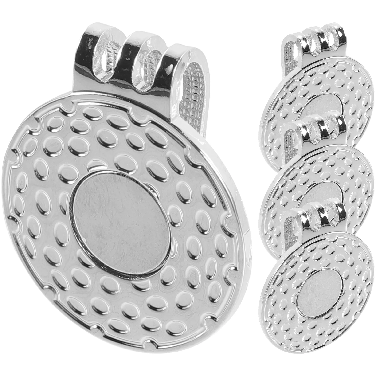 4 шт. аксессуары, зажим для шляпы для гольфа, мужские шарики, маркеры, портативные 3x25 см, железные подарки для гольфа