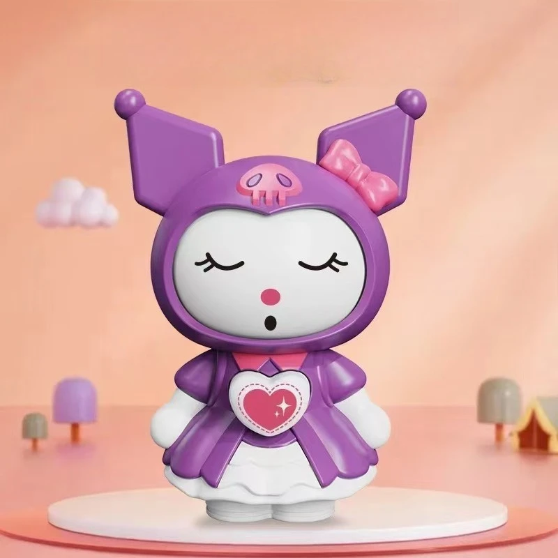 Miniso プレスフェイスチェンジ クロミ サンリオ ペンダント ファスナー開け 可愛い漫画 かわいい絵文字パッケージ キーホルダー