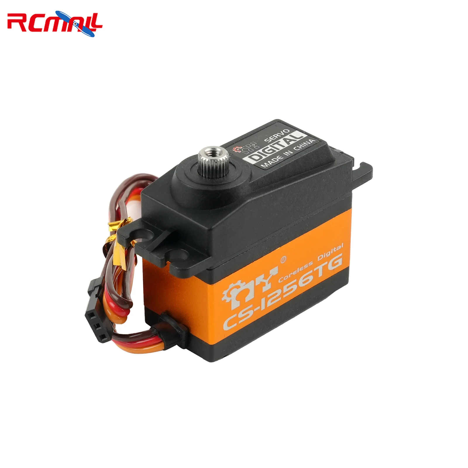 CS-1256TG 6.0V 20KG 고토크 풀 메탈 기어 코어리스 모터 표준 디지털 서보 1/8 1/10 RC 자동차 Hsp HPI 드론 크롤러