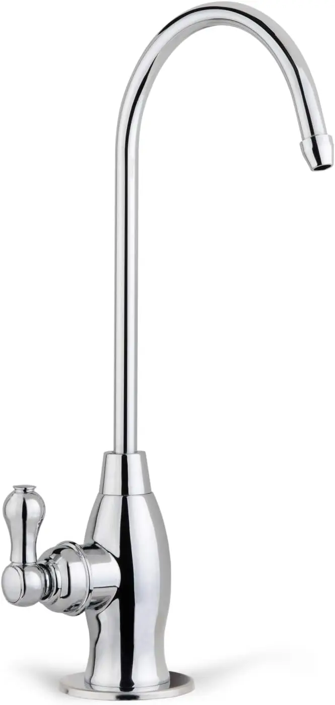 

GK1-CHR Сверхмощный смеситель RO, кухонная мойка с высоким изливом, хром, современный стиль