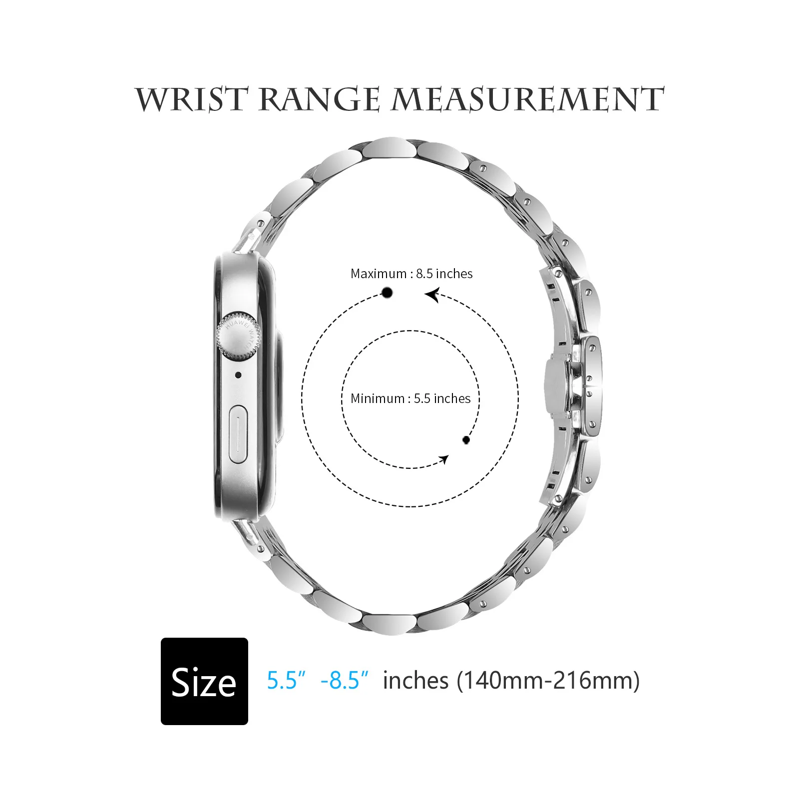 Edelstahl Band Für Huawei Uhr Fit 4 3 Metall Schmetterling Schnalle Armband Armband Für Huawei Uhr Fit 4Pro armband Correa