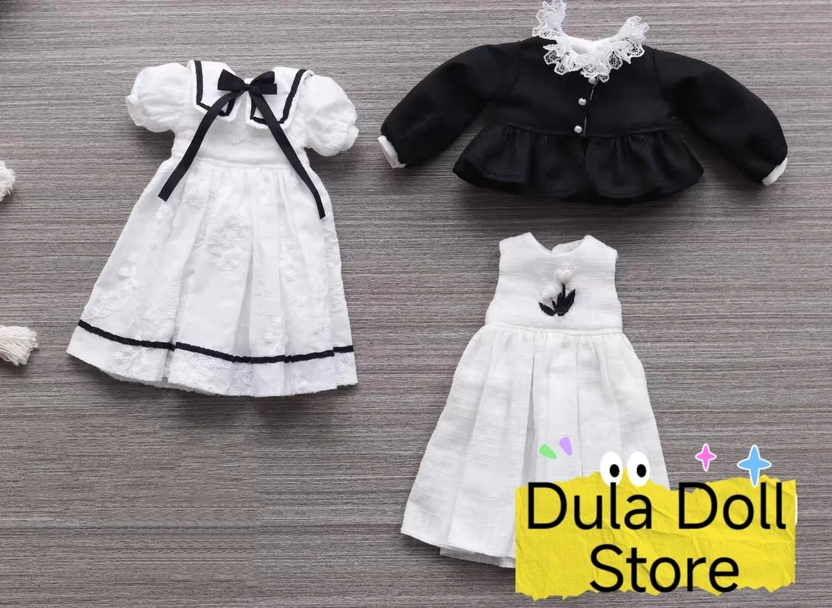 

Dula Doll Clothes 2026 Black and White Tulip Series for Zsiga Doll 1/8 doll