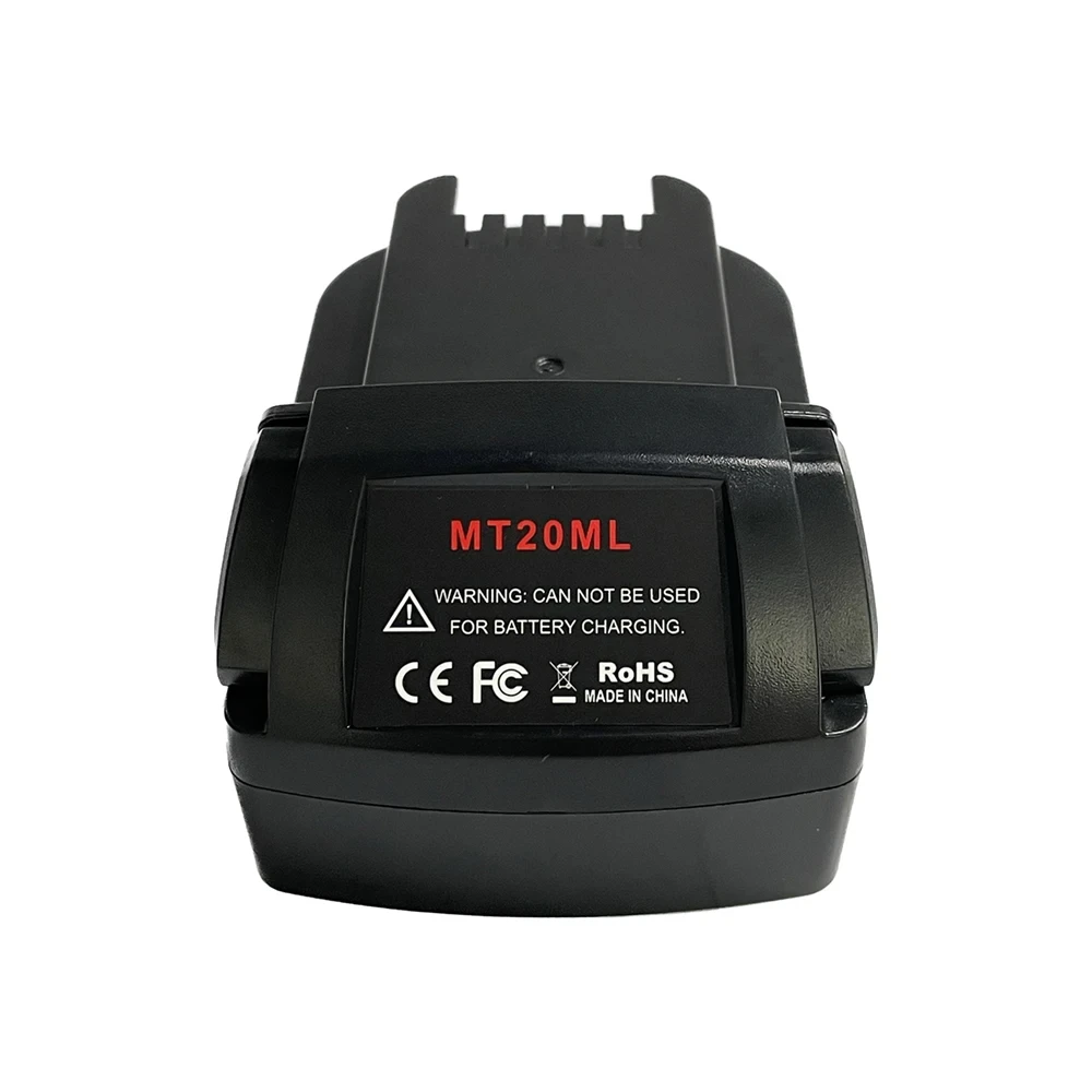 

Адаптер для аккумулятора MT20ML, преобразователь для Makita, 18 В, литий-ионный аккумулятор BL1830, для литиевых инструментов Milwaukee, электрическая дрель, гаечный ключ, отвертка