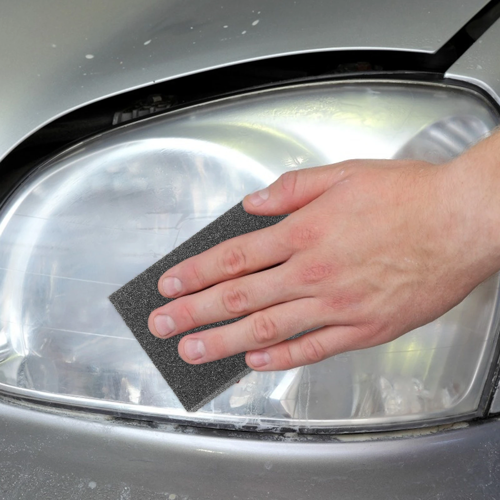 

5pcs Grinding Sponge Block Premium Polishing Tool Water Storage Multi Purpose For Furniture Wood Floor Kitchen Polishing Blocks