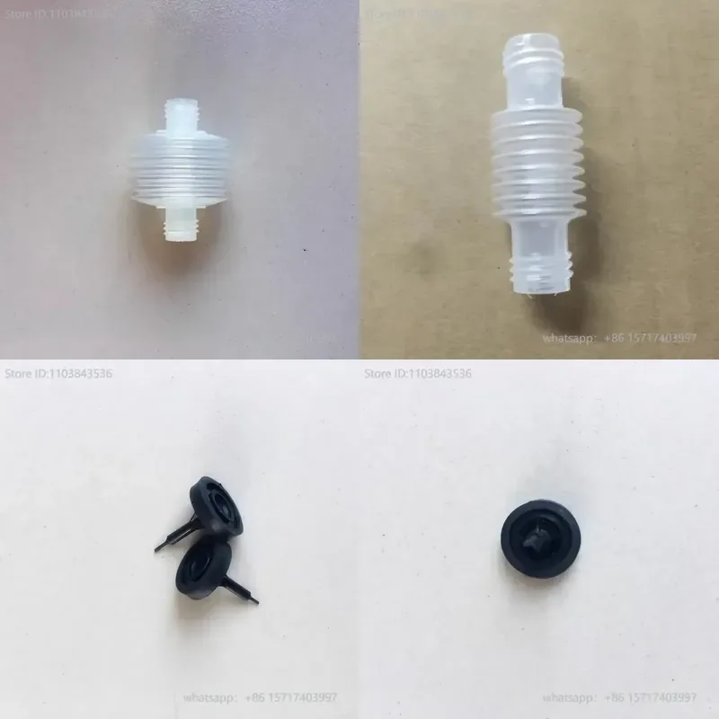Measuring pump with accessories package bellows skin chamber one way valve and other accessories