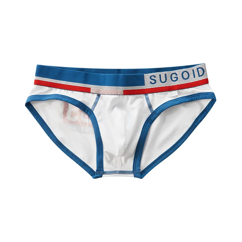 

Мужские сексуальные трусы-брифы из хлопка: дышащие, комфортные, влагоотводящие, спортивные, молодежные, с низкой посадкой, U-образным выпуклым карманом