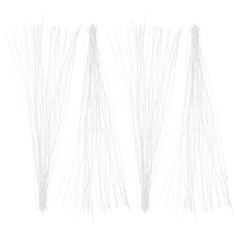 50pcs 종이 포도 나무 장미 가지 40cm No24 화이트 그린 철 꽃 줄기 와이어 웨딩 부케 인공 꽃 만들기