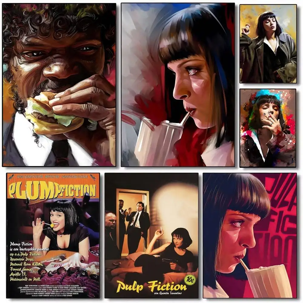 أفلام اللب الخيال الملصقات لزجة الديكور اللوحة جدار الفن الأبيض جدار ديكور