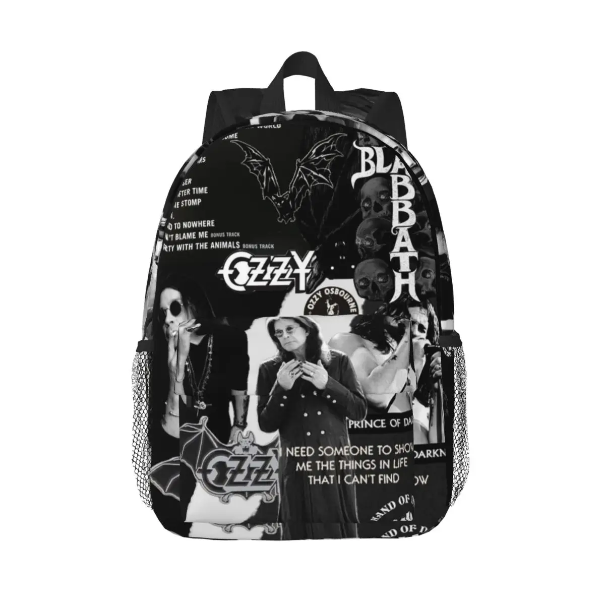 

Рюкзак Ozzy Osbourne Merch, Лидер продаж, рюкзак большой емкости для мальчиков и девочек, сумка для книг, сумки на плечо для мужчин, женщин, детей, школьная сумка