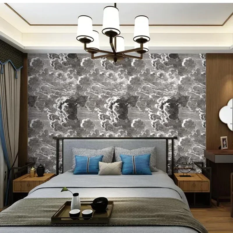 Nordic Style Cloud Wallpaper Modern Abstract Cloud Wallpaper Living Room Bedroom Sofa Tv Background Wallpaper Papel De Parede