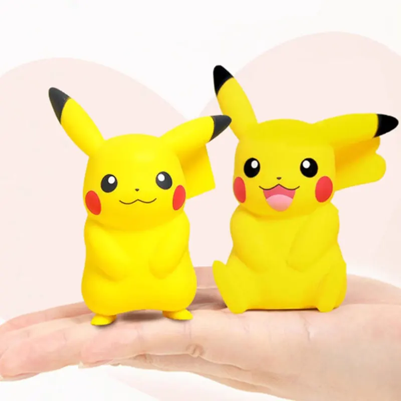 Pokemon Pikachu Couple Anime Figure Toys Blind Box Car Decoration Ornaments Action Figure Doll Birthday Gift For Children Boys