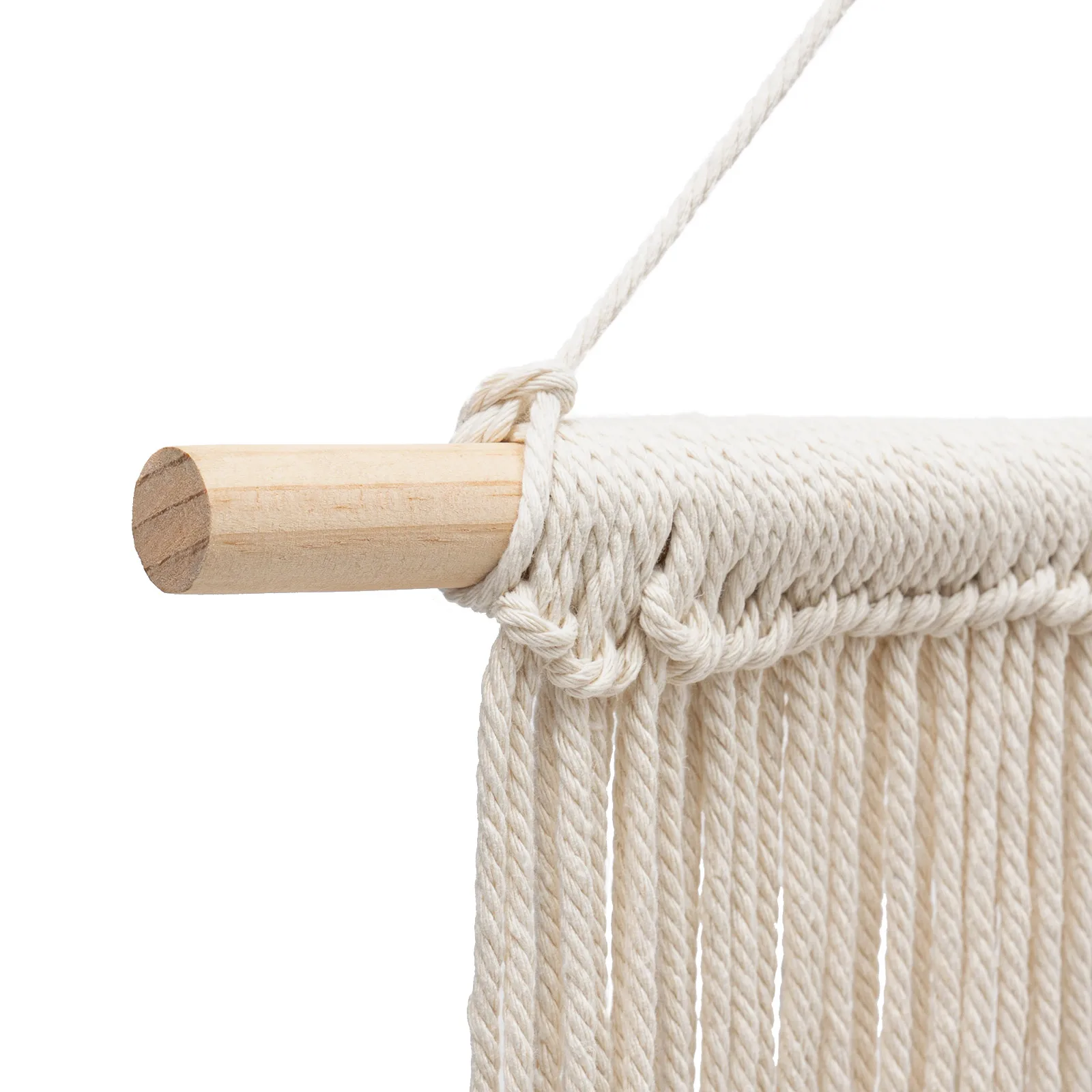 Colgante de pared de macramé arcoíris (109x70cm): cuerda de algodón + madera (hecho a mano/tinte con lazo), montado en la pared (gancho incluido), cubre arañazos de pared