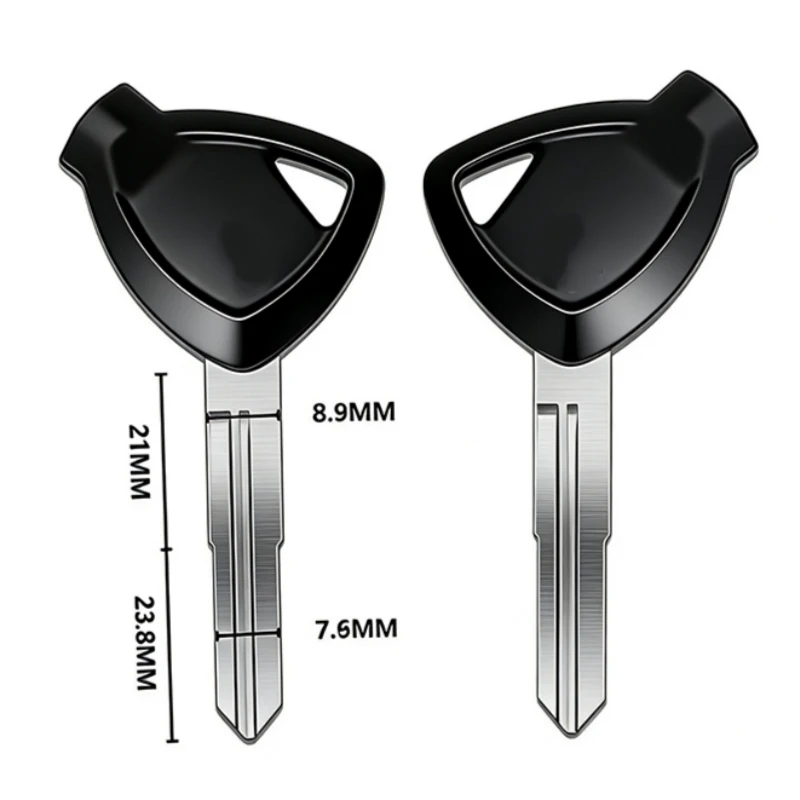 1/3pcs For Suzuki AN200 AN250 AN400 AN650 Burgman AN 125 250 400 Motorcycle Uncut Blade Magnet Key