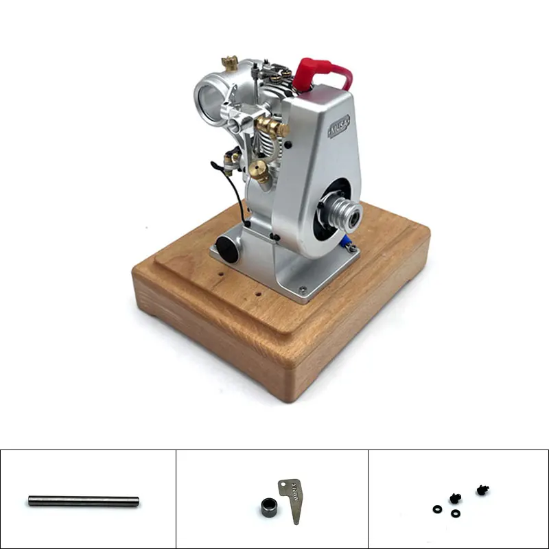 F1 - 2.7cc Exquisite Micro Four Stroke Engine Model Water  Cooled Single Cylinder Internal Combustion Engine Scientific Toy - Image 2