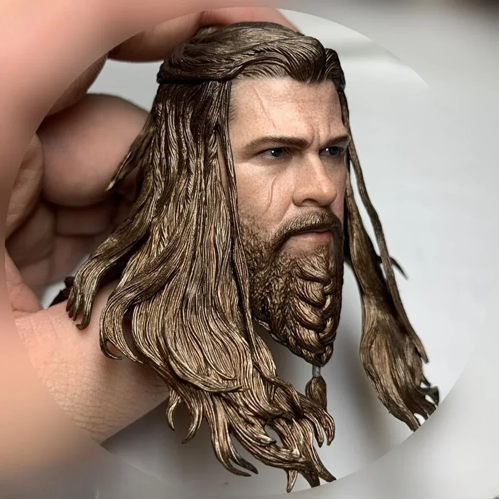 1:6 Cast Resin Figure Puzzle Kit Figure Head ( Saul ) Unpainted Sculpted Model (50mm) (Unpainted)