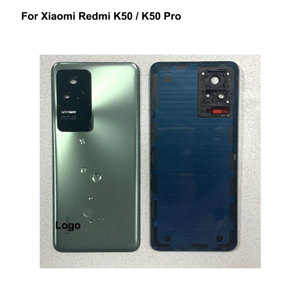 Back Glass Rear Cover For Xiaomi Redmi K50 Battery Door Housing case back cover For Xiaomi Redmi K 50 Pro Parts