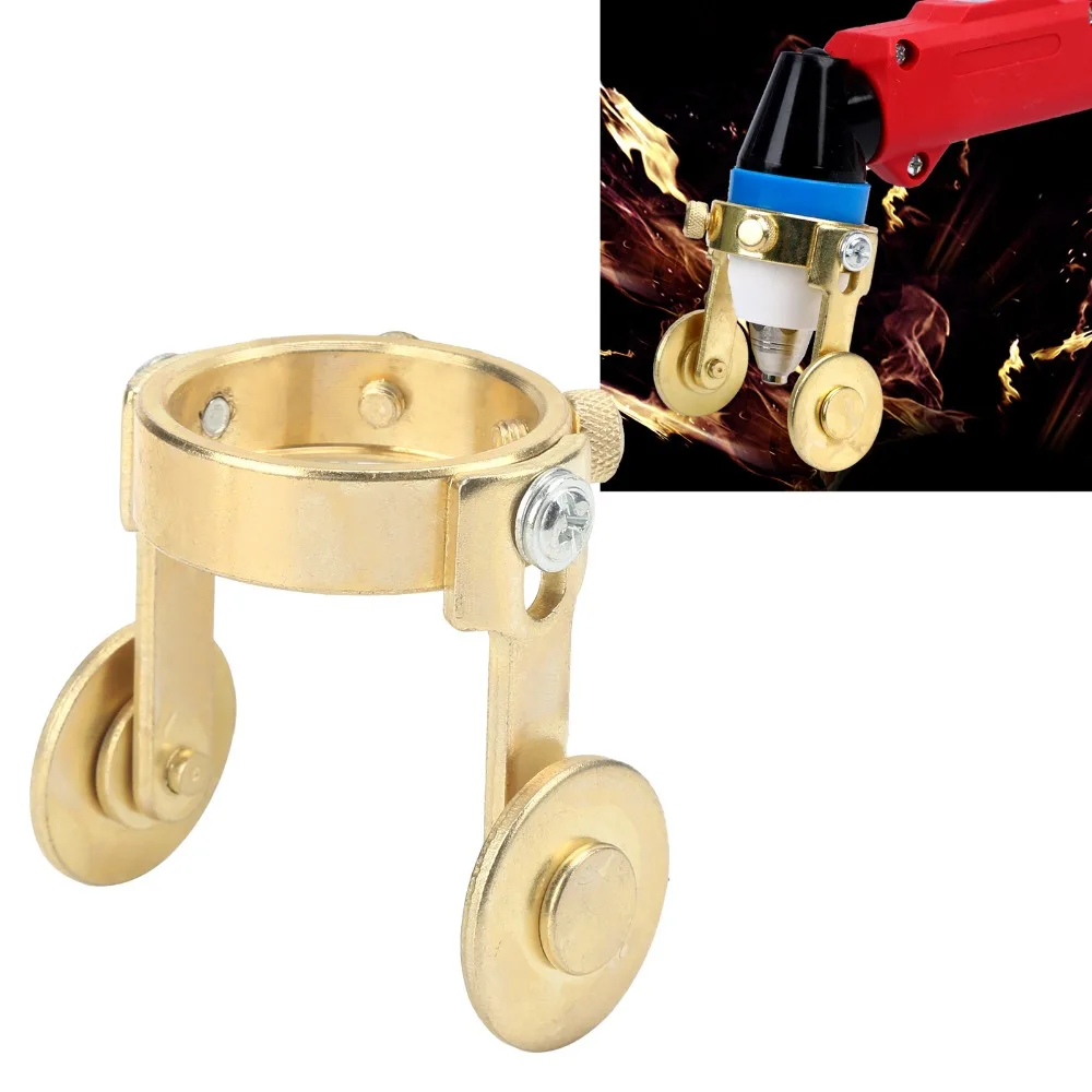 Gold Cutting Roller Guide Wheel Two Wheels Circle Slot Circle Spacer Guide Orderly Slit Cutting Brass