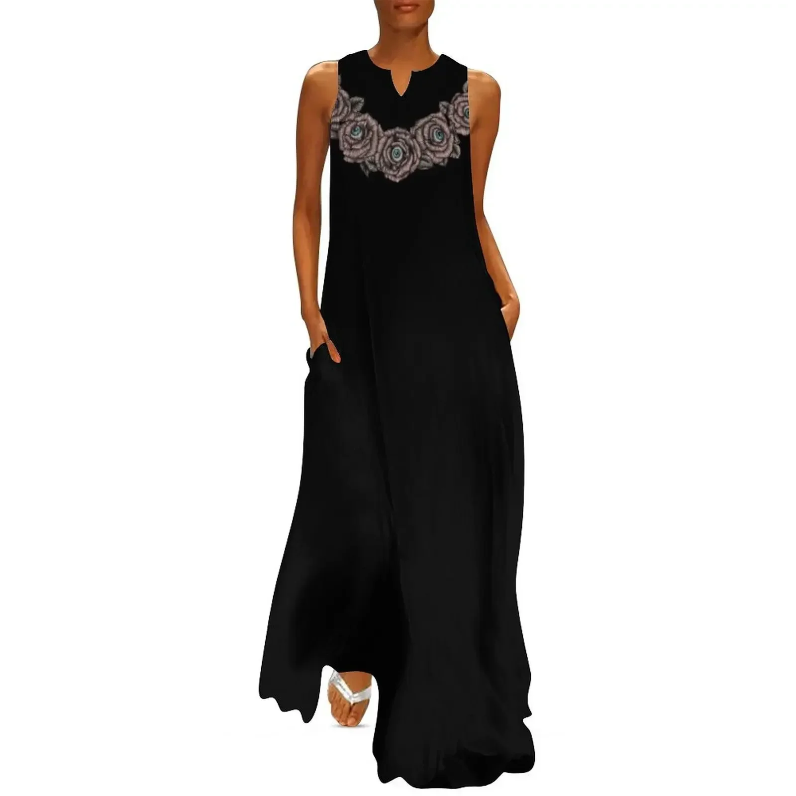 

Eye See You Long Dress dress party evening elegant luxury celebrity birthday dresses for women women clothes Beachwear Dress