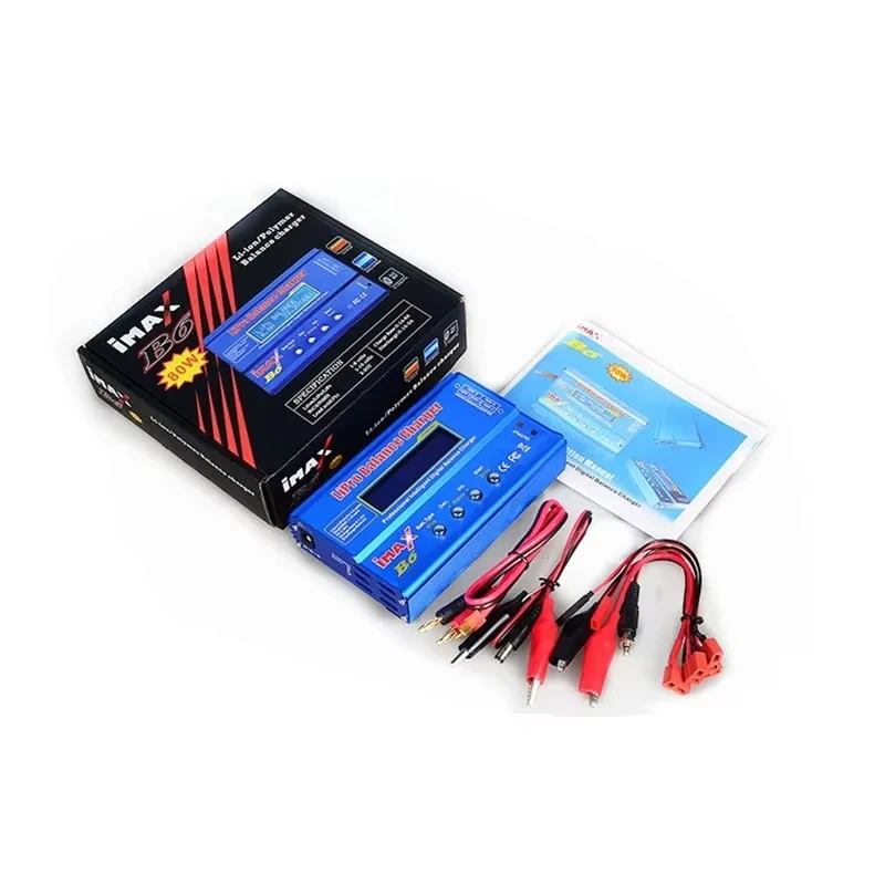 Hot Selling iMAX B6 80W Battery Charger Lipo NiMh Li-ion Ni-Cd Power Supply Digital LCD RC Balance Discharger 15V 6A Adapter