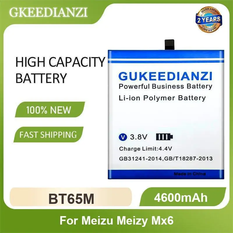 Battery For Meizu Meizy Mx6 Meilan U20 15 M881M M881Q M6 M6Mini M8 Lite V8 M816H M816Q M8C M810H M810L M5 Note 5 NOTE5 Pro 7
