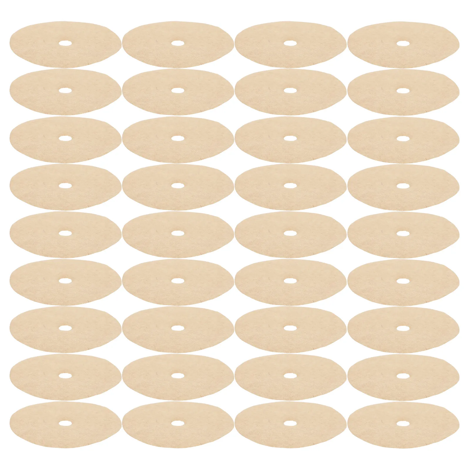 300Pcs Coffee Filters Unbleached Paper Disc Round Disposable for Percolator Vietnam Pot Camping Office Home Use 64Mm 2.5 Inch