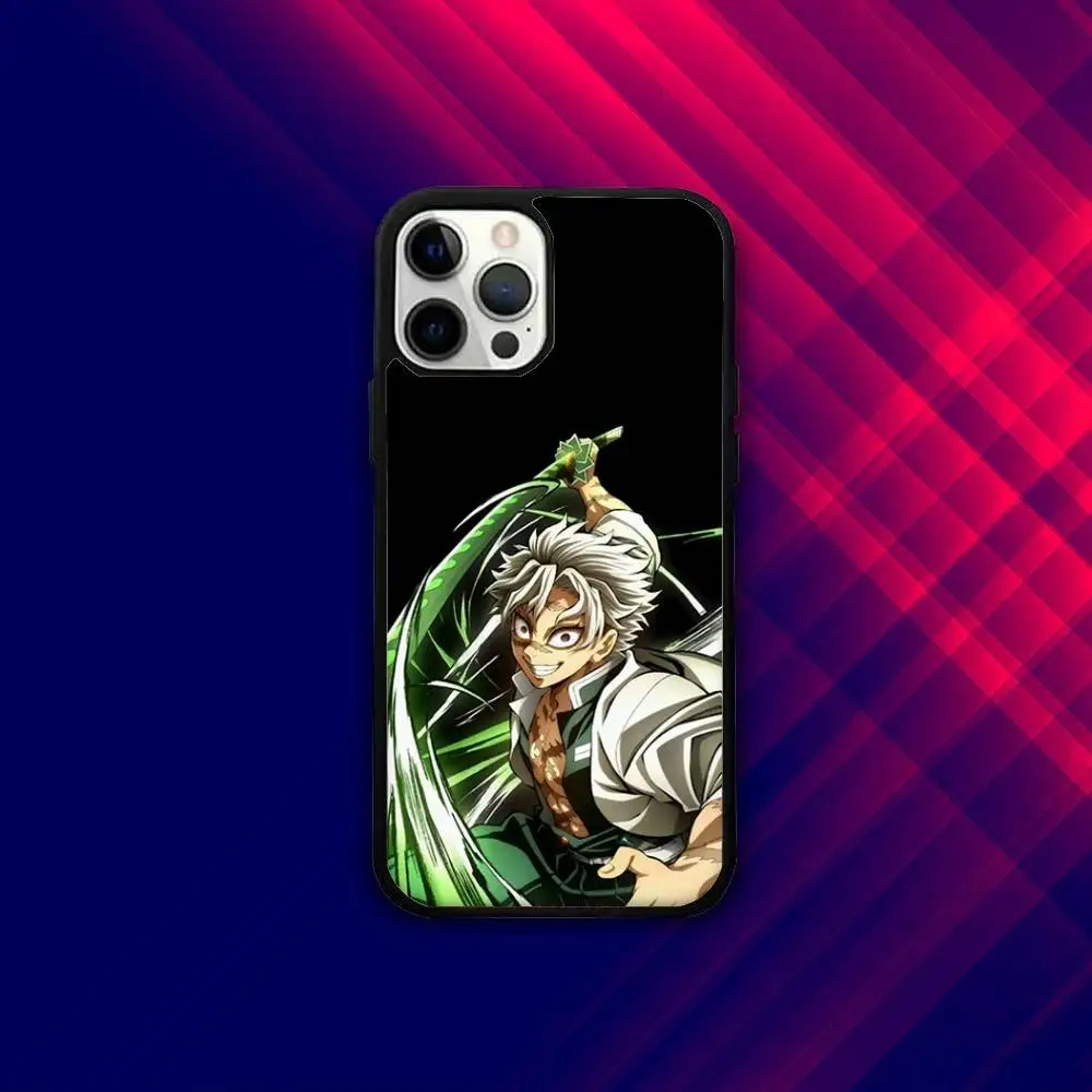 حافظة هاتف Demon Shinazugawa SlayerS لهاتف iPhone 16e,16,15,14,13,12,11,Plus,Pro,Max, Mini Magsafe شحن لاسلكي مغناطيسي