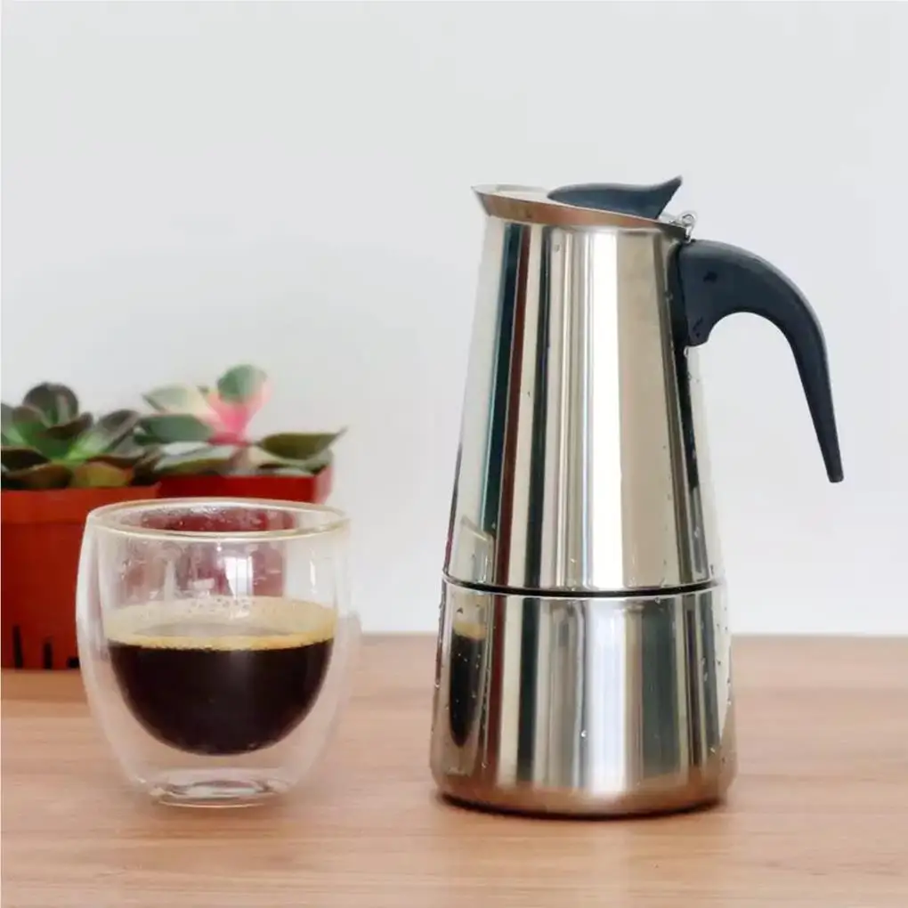 

Percolator Cup Breakfast Accessories 600ML Coffee Supplies Compact Size Kitchen Utensils Filtering Kettle 6 Kettles/300ML