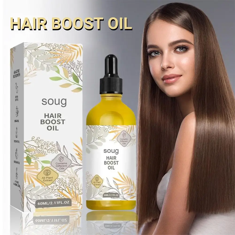 60ml Natural Oil Densely Repairing Damaged Oil Moisturizing Smooth And Loss Hair Nourishing Oil r Essential Ant F7C9