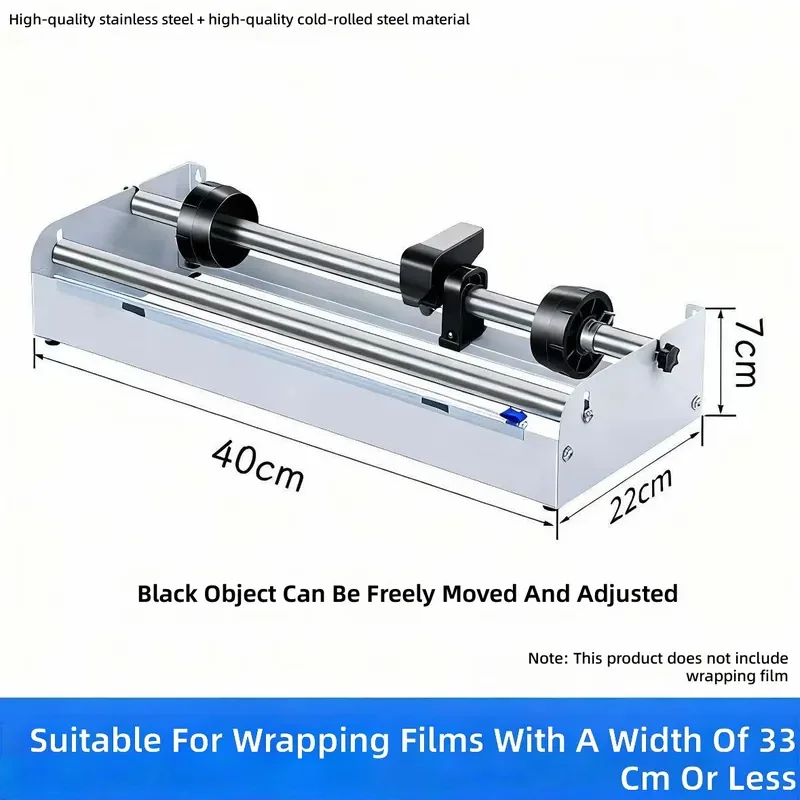 for Commercial Plastic Wrap Holder Film Puller Cutter Bracket for Supermarket Stretch Film Baler Wrapping Machine Accessories