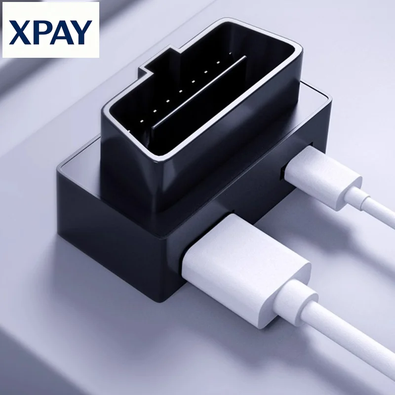 

Для Lynk & Co 01 2021-2025 встроенная док-станция для зарядного устройства мобильного телефона OBD, автомобильные детали, двухпортовый выход USB-A Type-C