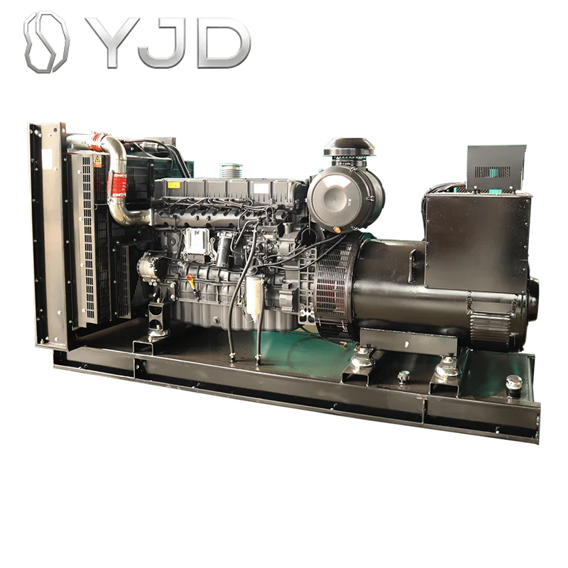 Cheap Open Frame International Brand Diesel Generator Set with ATS Options 1800 RPM 24V DC Start 100% Copper Alternator