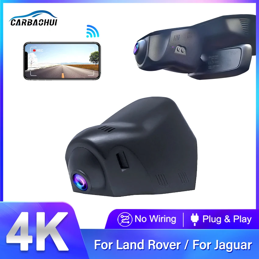 

4K Plug and Play Car DVR Video Recorder Dash Cam For Land Rover Range Rover Sport Discovery 5 Rover Evoque F-PACE 2016-2018