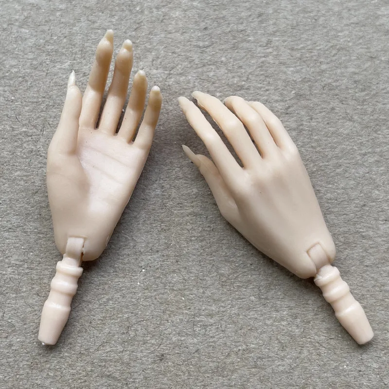 MENGF Doll Hands Long Nail Quality Doll Parts 8 Color 7 Gesture Hands For FR IT PP Super Model Doll Accessories DIY New Decors