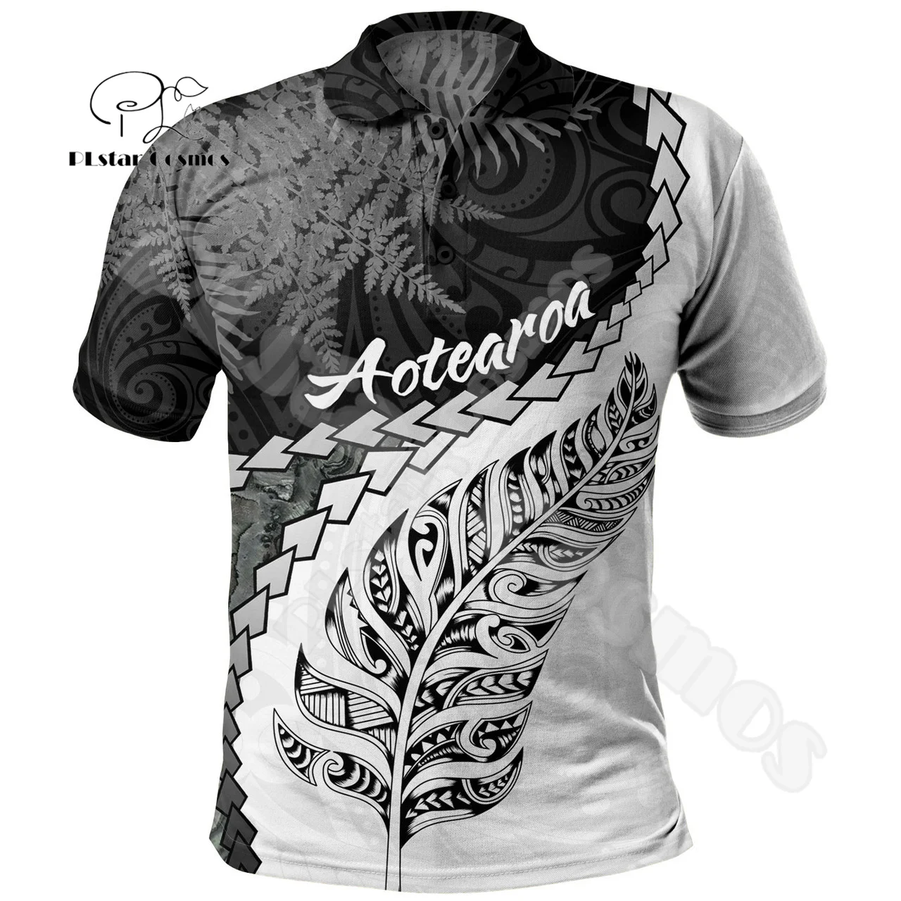 Custom Name New Zealand Aotearoa Maori Rugby Tattoo Harajuku Retro Vintage 3DPrint Summer Casual Funny Short Sleeves T-Shirts Q1