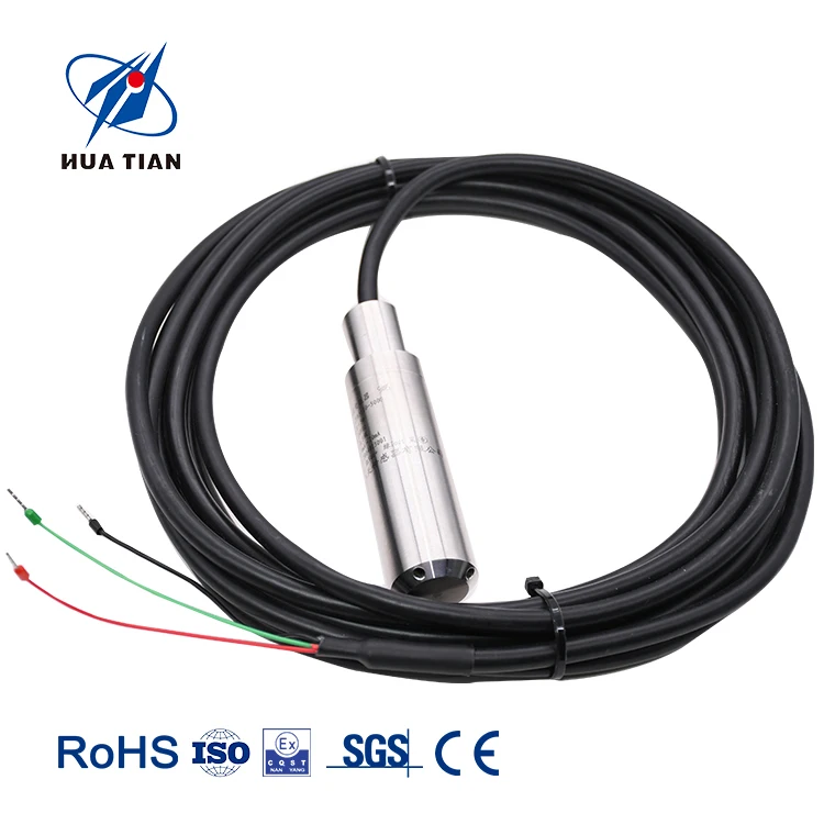 Huatian CYB3120 Submersible Level Transmitter From China 304 Stainless Steel Probe for Accurate Level Measuring
