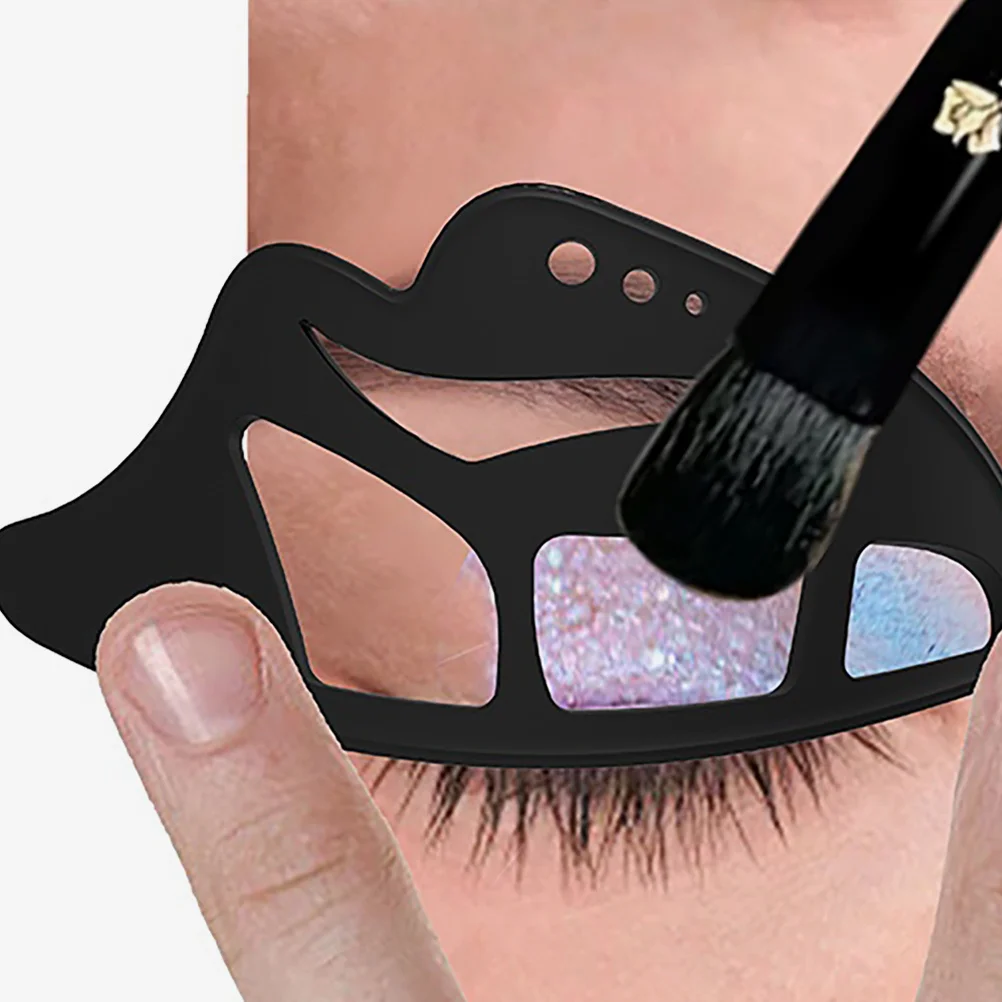 

Silicone Eyeshadow Guide Tool Reusable Stencil for Precise Makeup Patterns Universal Fit for Monolid Hooded Eyes Makeup Tools
