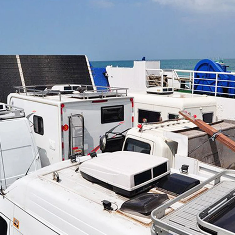 مكيف هواء Rv مثبت على السطح مقاوم للطقس للتبريد والتدفئة 220 فولت 240 فولت مبردات وقوف السيارات الكهربائية الصينية للتخييم