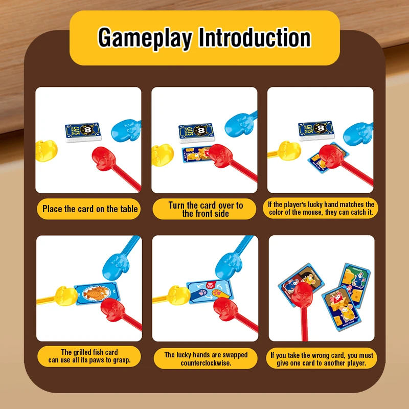 Gold Coin Snatching Battle Board Game Kid Hand Eye Coordination Strategy Toy Family Party Social Game Card Matching Creative Toy