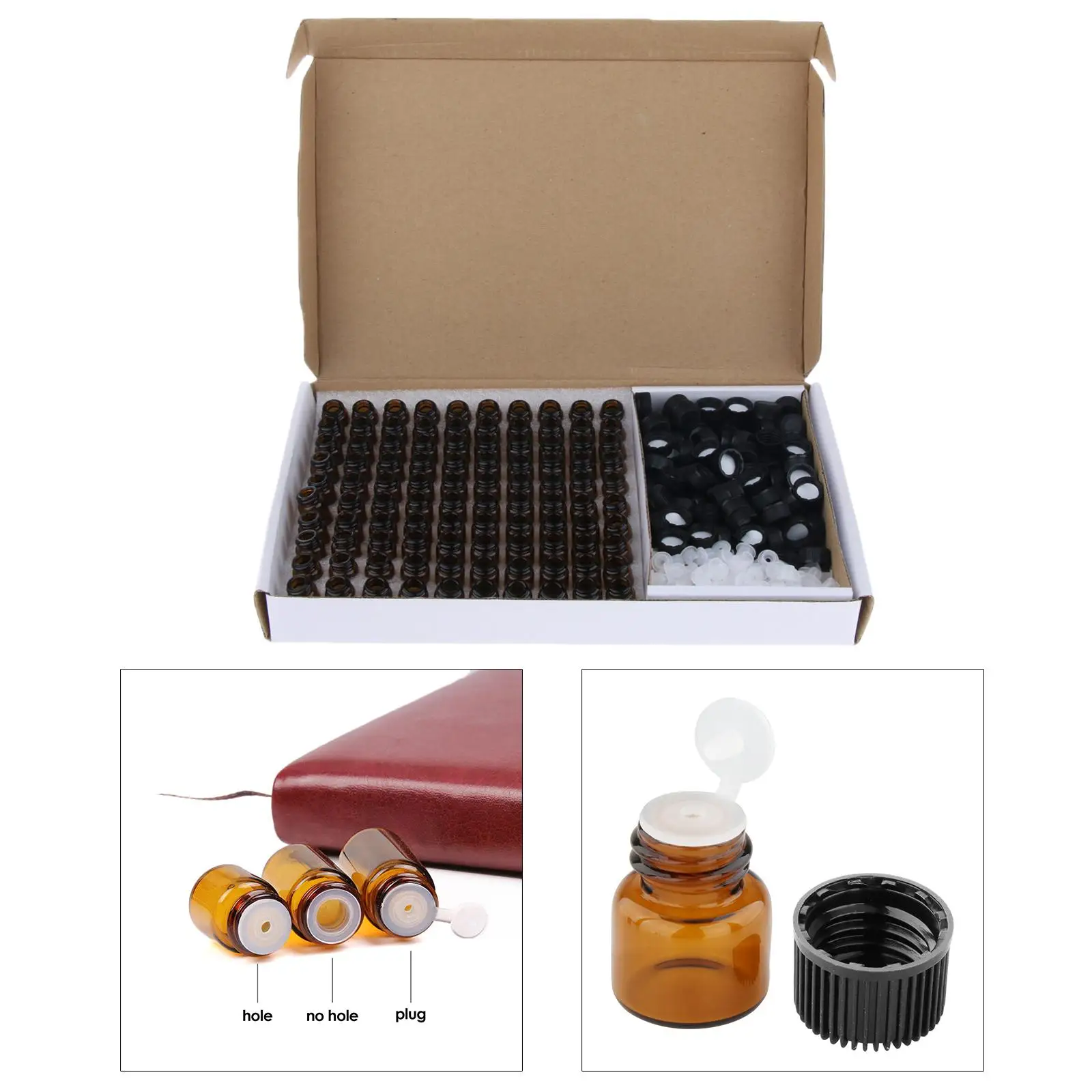 Garrafas de óleo essencial Recarregáveis, Acessórios DIY, Recipiente para Líquido, Cosmético